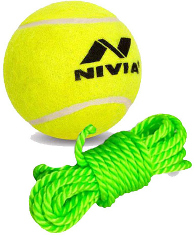 SJ Sports Nivia Hanging Tennis Cricket Ball Combo for Training Cricket Tennis Ball(Standard, Pack of 1)