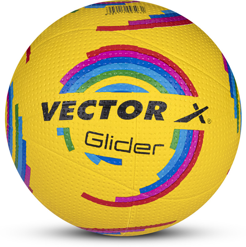 VECTOR X Glider Indoor Outdoor Ball Rubberized Moulded Volleyball - Size: 4(Standard, Pack of 1)