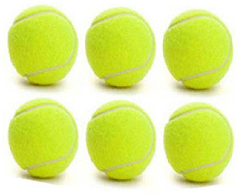 SHASPO premium tennis ball - pack of 6 Tennis Ball(Standard, Pack of 6, Green)