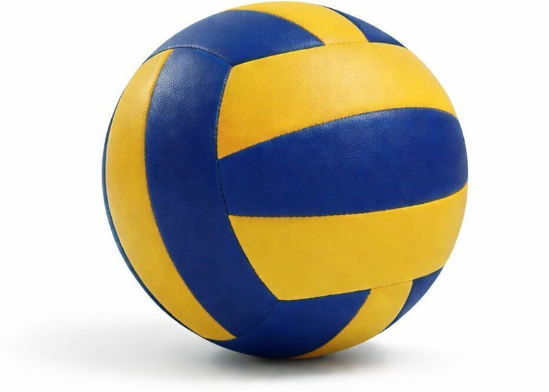 spp Official Size Volley Ball (1 PIECE) Volleyball - Size: 4(Standard, Pack of 1, Blue, Yellow)