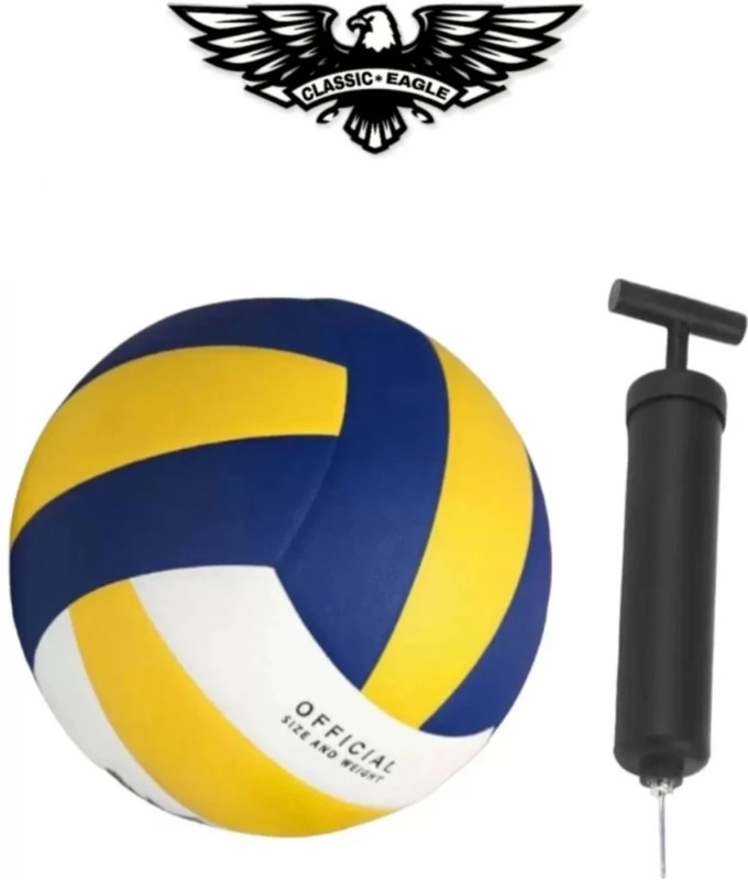 singhals volleyball with pump Volleyball - Size: 5 (Pack of 1) Volleyball - Size: 5(Standard, Pack of 1)