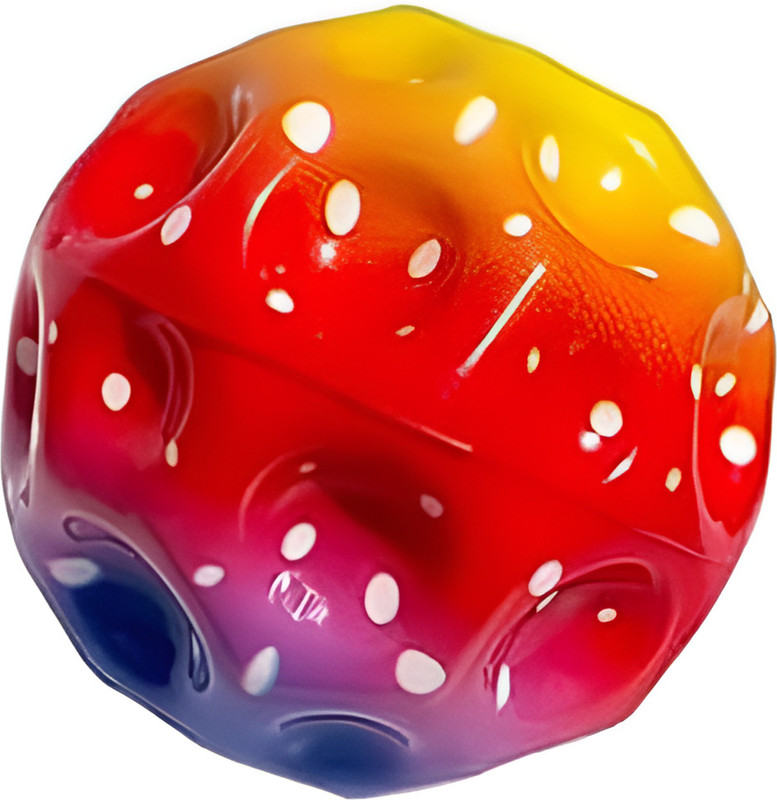 AncientKart New High Bounce Moon ball Planets Design set of 1(Multicolor)