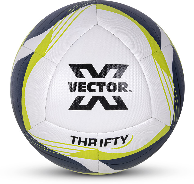 VECTOR X Thrifty Textured TPU Machine Stitched Football - Size: 5(Standard, Pack of 1)