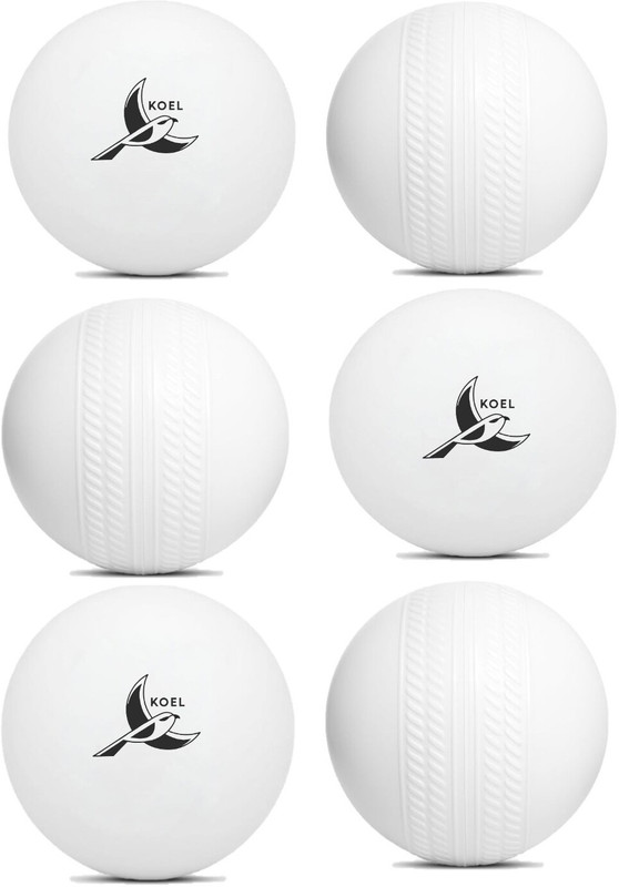 SG Everlast Tec Cricket Synthetic Ball(Standard, Pack of 3, Red)
