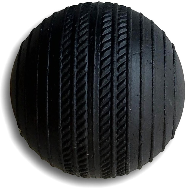 jawak Cricket Rubber Ball - Ideal for Practice and Matches. Cricket Rubber Ball(Standard, Pack of 1, Black)