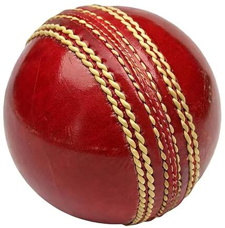 KAVORA Premium Red Leather Cricket Ball for Practice A-Grade Ball for Outdoor Training Cricket Leather Ball(Kids, Pack of 1, Red)