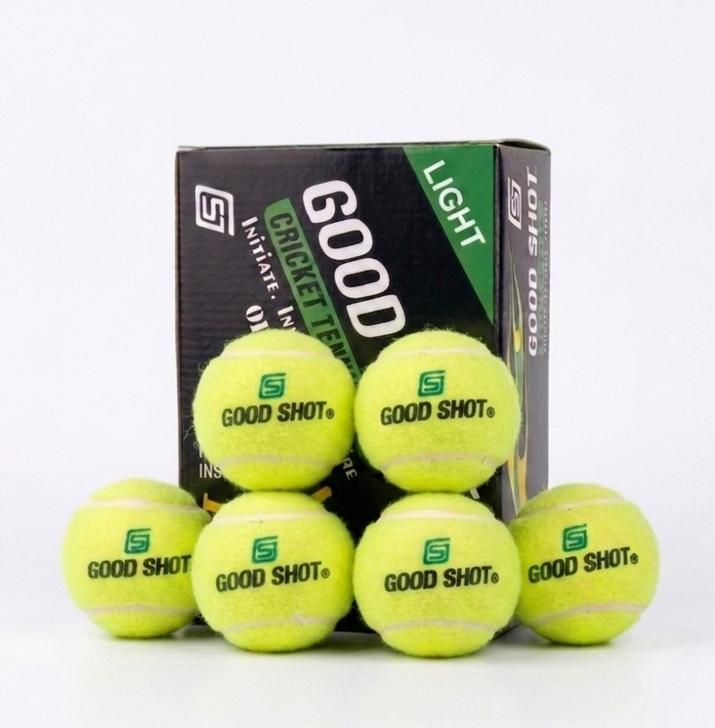 Good Shot Light Tennis Ball Tennis Ball(Standard, Pack of 6)