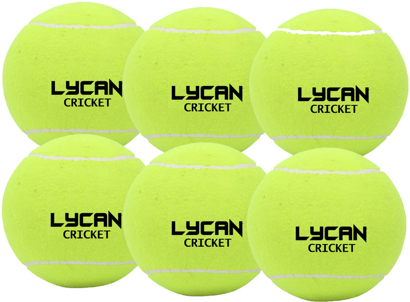 VGS Green tennis (FREE DELIVERY) Light weight Cricket Tennis Ball(Standard, Pack of 3, Green)