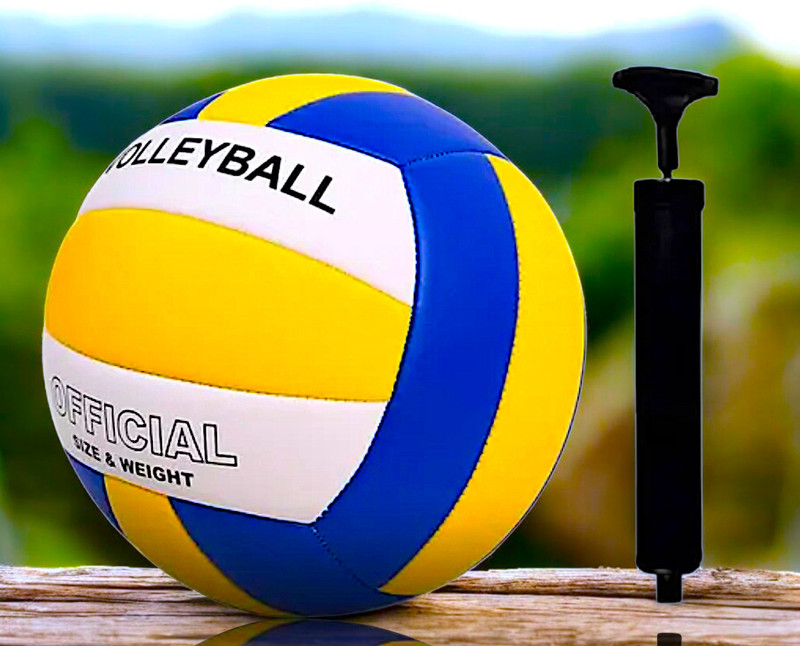 VSM Super Soft (Size-4) Hand Stiched Vollleyball For Men And Women Volleyball - Size: 4(Standard, Pack of 1, Multicolor)