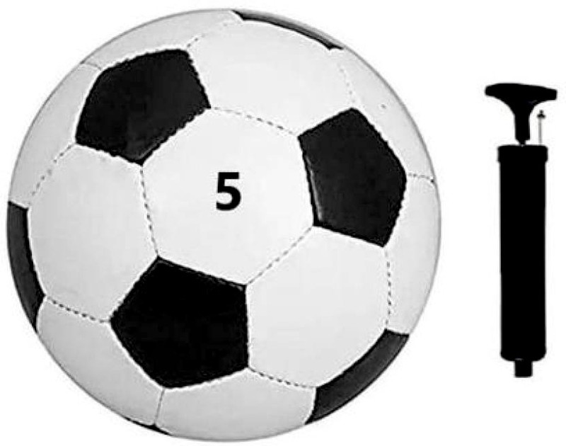 VGS Pump 5 No Football - Size: 5(Standard, Pack of 1, Black, White)