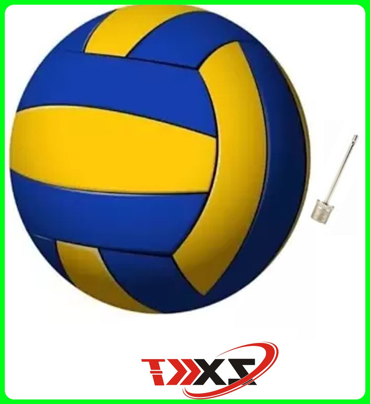 zxxxt Premium quality Ball with 1 PIN R 50 Volleyball - Size: 4(Standard, Pack of 1, Blue, Yellow)