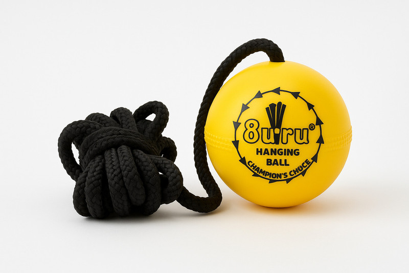 Guru Hanging Heavy Cricket Training Ball(Standard, Pack of 1, Yellow)