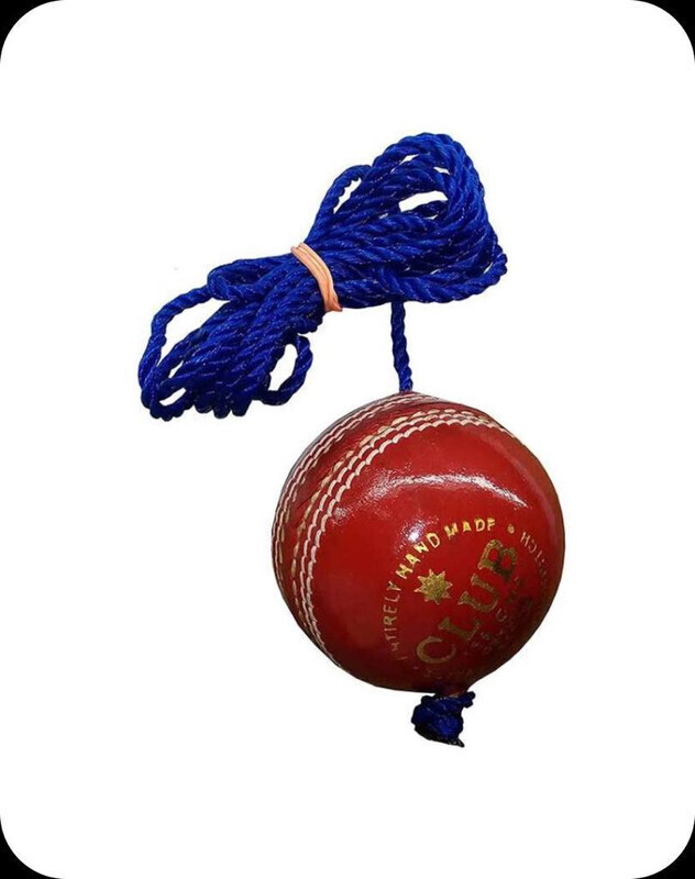 Dinetic Leather Cricket Hanging ball for shot practice LI25 Cricket Training Ball(Standard, Pack of 1)