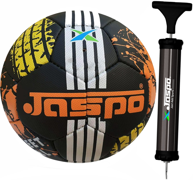 Jaspo Street Hand Stitched T.P.R Football (Size:5) Football - Size: 5(Standard, Pack of 3, Multicolor)