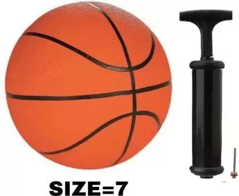 SJVJ basket ball Basketball - Size: 4(Standard, Pack of 1, Multicolor)