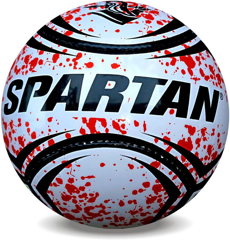 SPARTAN Spirit Six Panels Hand Stitched Football - Size: 3(Kids, Pack of 1)