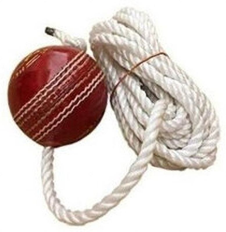IKLONE NXC- Red Leather Cricket Hanging Ball For Knock Practice ,m3 Cricket Training Ball(Pack of 1)