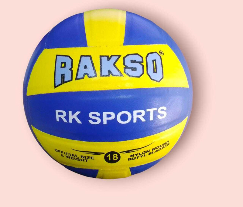 Rakso Spinster (Hulk ) Volleyball - Size: 4 Volleyball - Size: 4(Standard, Pack of 1, Yellow, Blue)