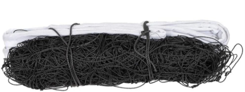 VSM Heavy Duty Outdoor Volleyball Net for Match & Practice Volleyball Nylon Net Volleyball Net(Black, White)