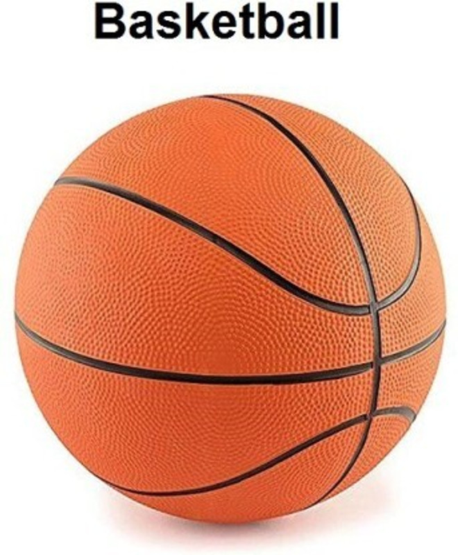 Bum Lehri Basketball for Kids Playing basketball Rubber Sports Basket Size 5 Basketball - Size: 5(Kids, Pack of 1)