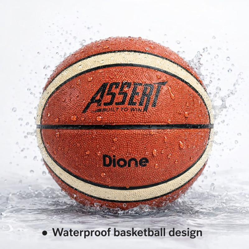 VECTOR X Bounce 8 Panel Rubber Moulded Ball with Butyl Bladder Basketball - Size: 7(Standard, Pack of 1)