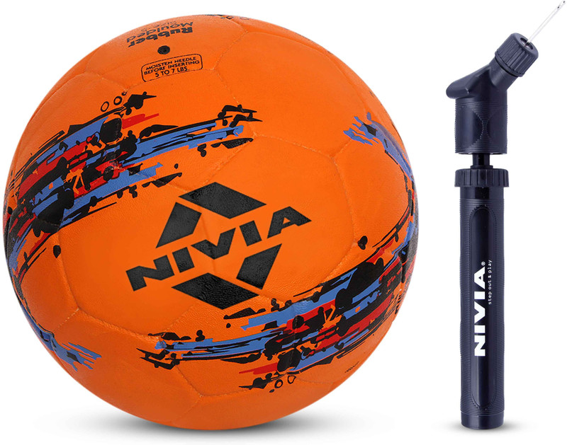 NIVIA STORM FOOTBALL+ BALL PUMP - DOUBLE ACTION Football Kit