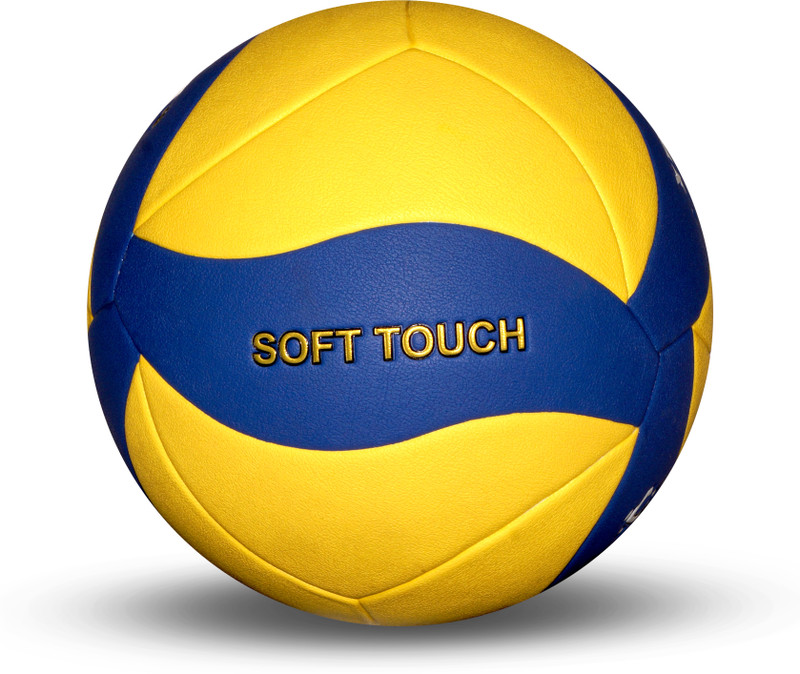 VINEX Soft Touch Volleyball (N) – Official Size 5 & Lightweight Design, PU volleyball Volleyball - Size: 5(Standard, Pack of 1, Yellow)