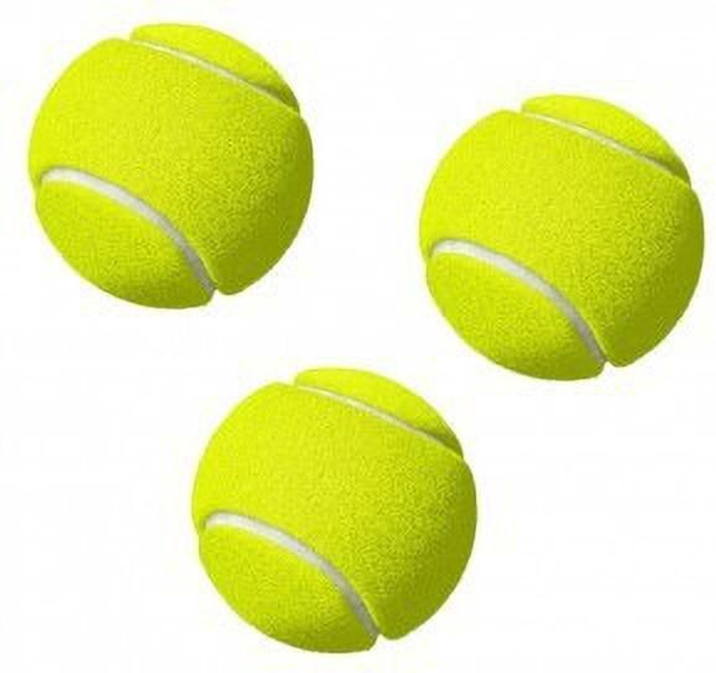 STYRKR Light Weight Tennis Ball-040 Tennis Ball(Standard, Pack of 3, Green, Yellow)