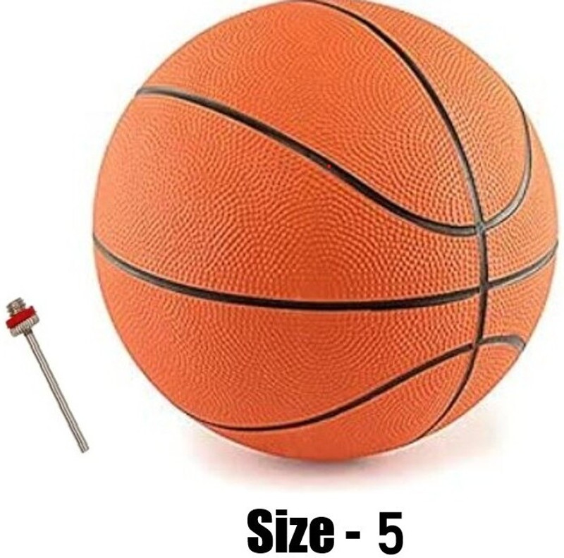 CruxPlay Champions Basketball - Size: 5(Kids, Pack of 1, Orange)