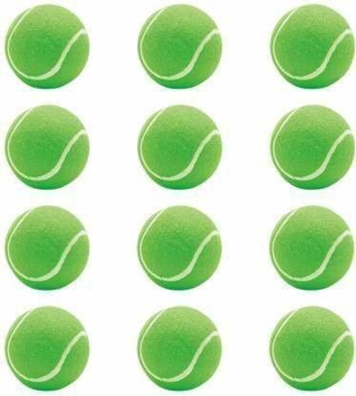 sportkart tenis ball Tennis Ball(Standard, Pack of 12, Green)