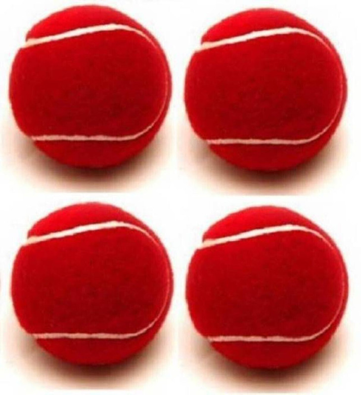 Tahiro Red Colour Tennis Ball_Ymm Tennis Ball(Standard, Pack of 2, Red)