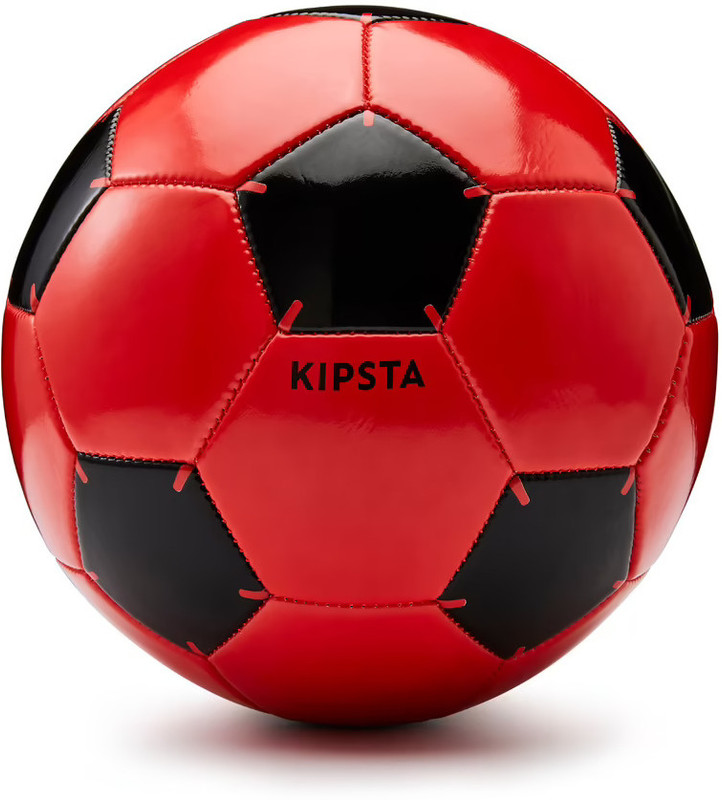 KRISSDIL KIPSTA Football Ball Training Size 4 Age 8 to12 years First Kick Red Football - Size: 4(Kids, Pack of 1, Red)