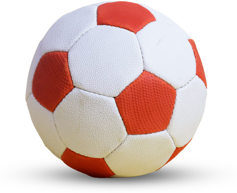 Saras Aajeevika 3 Ply Football Indoor Sports Outdoor Games Ball Girls Boys Toys Kids Gift Items Football - Size: 5(Standard, Pack of 1, Red, White)