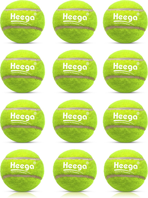 Heega Active Tennis Ball(Standard, Pack of 12, Green)