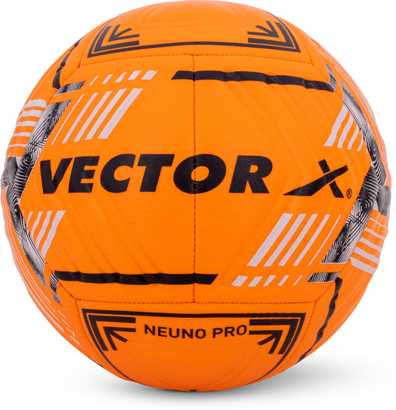 VECTOR X Premium Neuno Pro TPU 3D Embossed + SR Bladder Indoor/Outdoor Machine Stitched Football - Size: 5(Standard, Pack of 1)