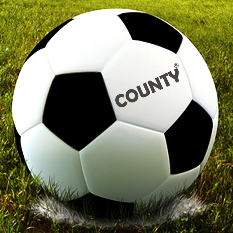 County ® Best quality Football Football - Size: 5(Standard, Pack of 1, Black, White)