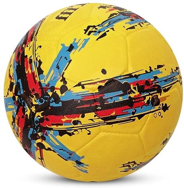 Koel Rubber Moulded Football - Size: 5(Standard, Pack of 1, Yellow)