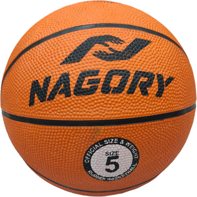 Shiv Standard Size 5 Basketball for Training and Outdoor Play Basketball - Size: 5(Standard, Pack of 1, Orange)