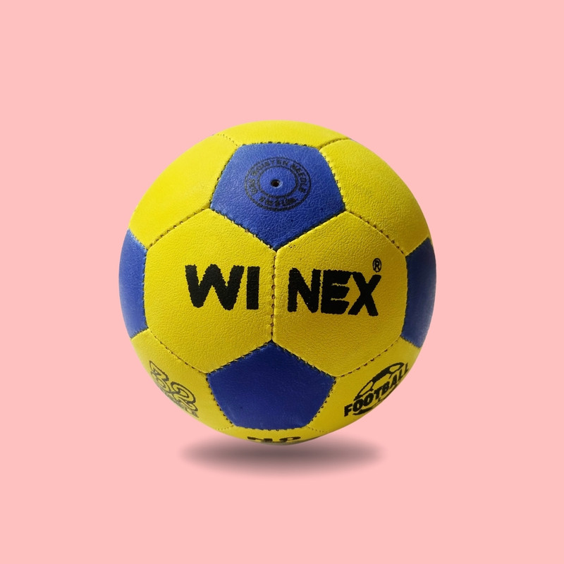 Winex Synthetic Football with Strong Grip – 32 Panel Classic Style Football - Size: 5(Standard, Pack of 1)
