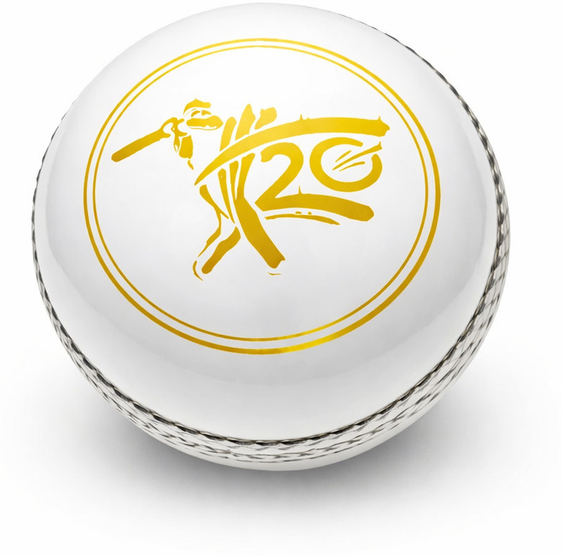 vpkumar Cricket Leather Ball White 155g 4 Piece Hand Stitched Waterproof Meerut Cricket Leather Ball(Standard, Pack of 1, White)