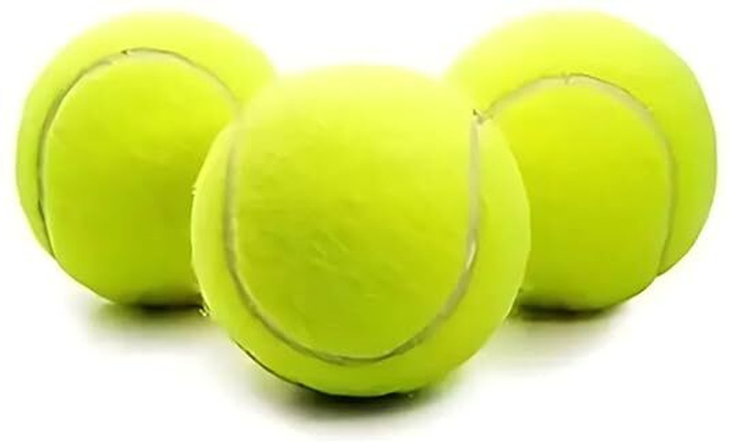 VITAL SPORTS CLUB Durable Tennis Balls Lightweight Practice & Training Tennis Ball(Standard, Pack of 6, Green)