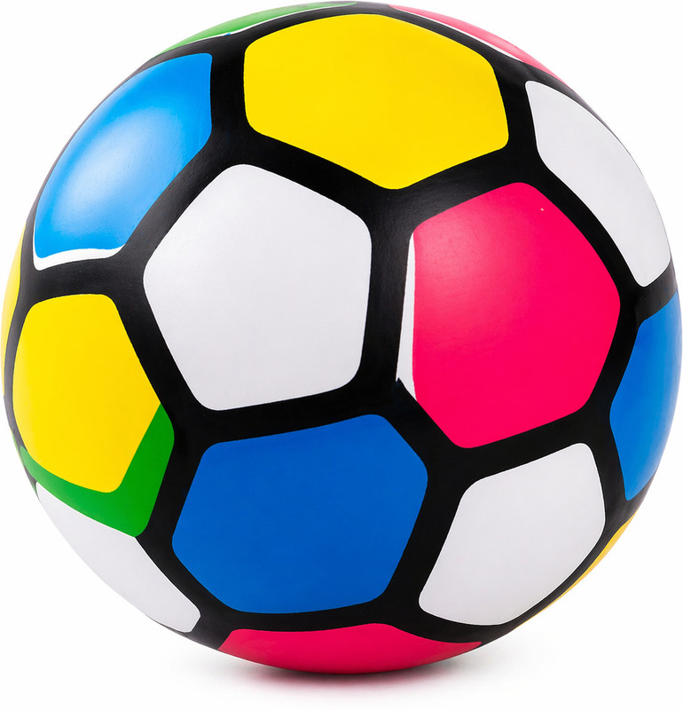 SRK ONLINE RETAILER Colorful Football for Kids Lightweight PVC Soccer Ball for Outdoor Play Football - Size: 1(Kids, Pack of 1)