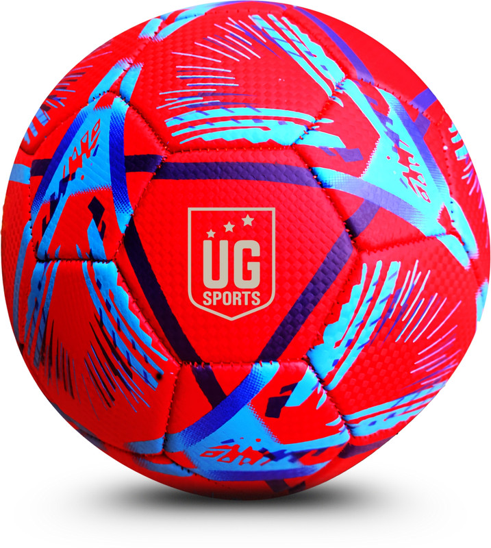 ULTIMATE GOAL UG Sports Qatar Red Football - Size: 3(Kids, Pack of 1, Red)