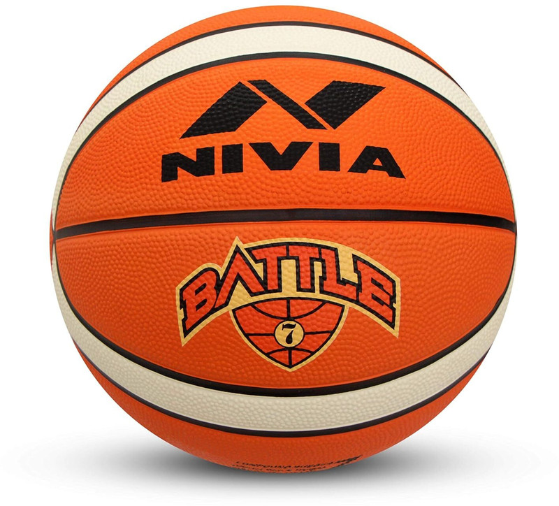 NIVIA Battle Professional Basketball - Size: 7(Standard, Pack of 1)