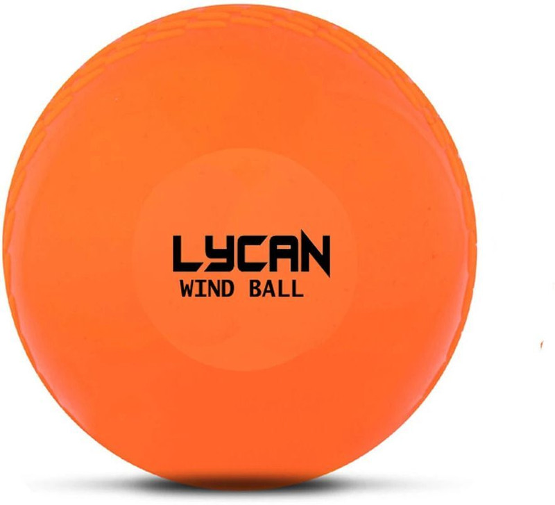 LYCAN cricket wind ball / Smooth Cricket Synthetic Ball(Standard, Pack of 3, Multicolor)