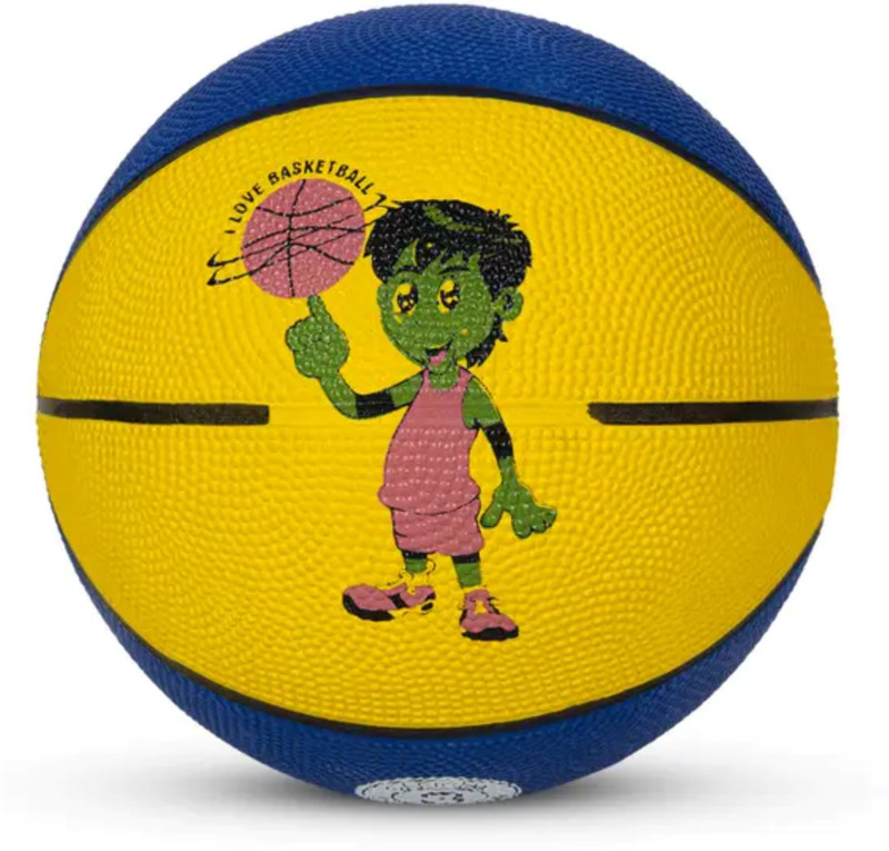 s yuvraj Kids Basketball Basketball - Size: 3(Kids, Pack of 1, Yellow)