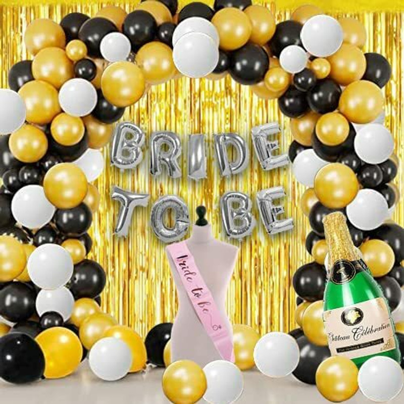 groovy dudz Bride to Be Decoration Set Combo - 41Pcs(Set of 41)