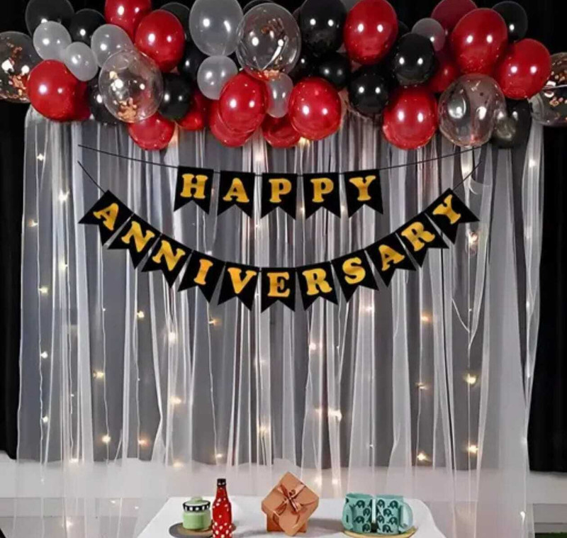 R2R Anniversary celebration decorative item kit with Net & led