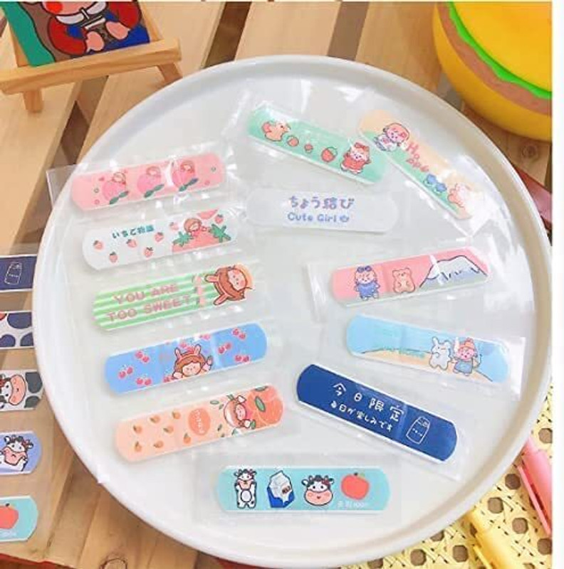 MOREL Cartoon Printed Bandage for Kids 1PACKET (5PCS) RANDOM DESIGNE FOR KIDS Bandage Protector(Adult & Kids Back, Neck, Knee, Hand, Medium Leg, Neck)