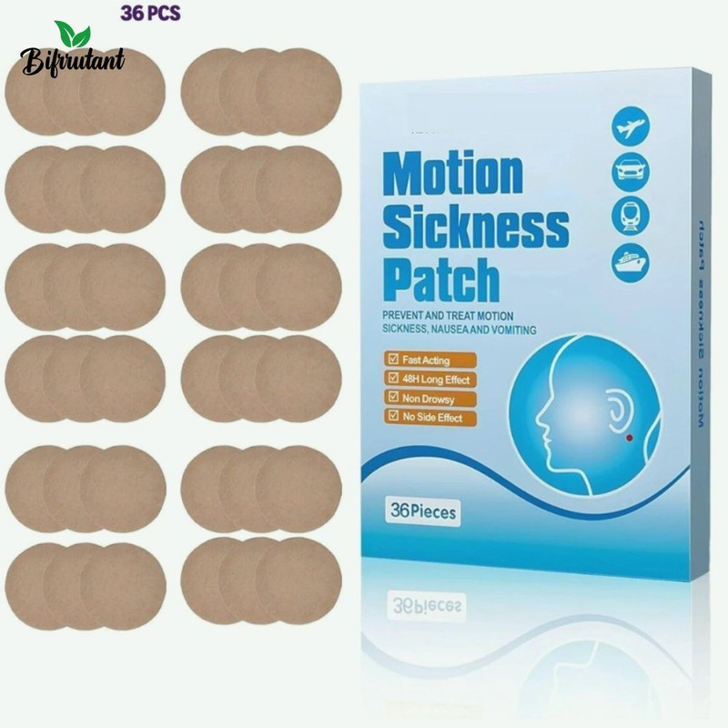 BIFMRUTANT Vomiting Relief Patch Enhanced Sea Sickness Patch Support System Bandage Protector(Adult Neck)